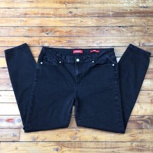 GUESS black jeans mid rise skinny Melanie fit size 32